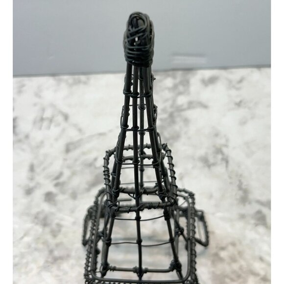 Wire Eiffel Tower Sculpture Paris France Vintage Inspired Decorative Art Piece - Picture 9 of 10